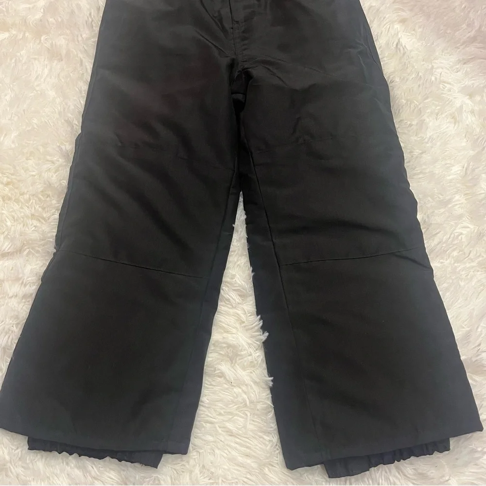 The Children’s Place Snow Bib Overalls Kids Size 5 Black NWT